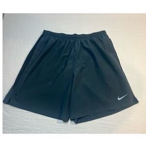 Nike Dry Fit Challenger Lined Mens Shorts Black Size XL‎